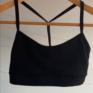 lululemon black sports bra